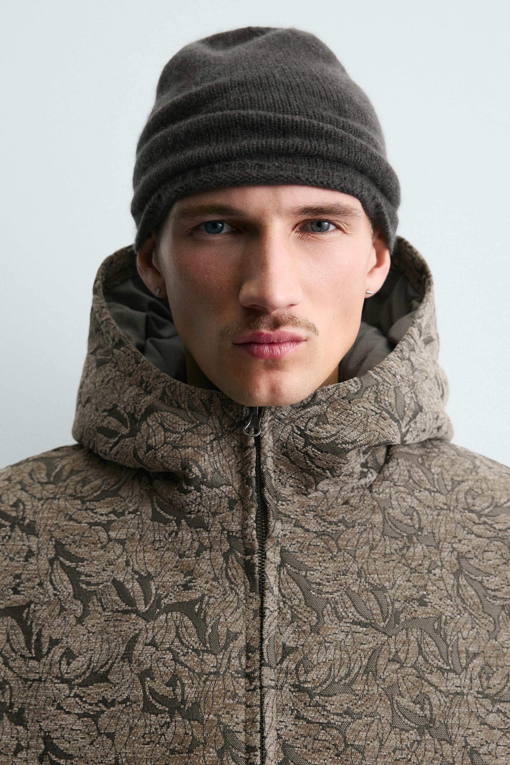 JACQUARD PUFFER JACKET